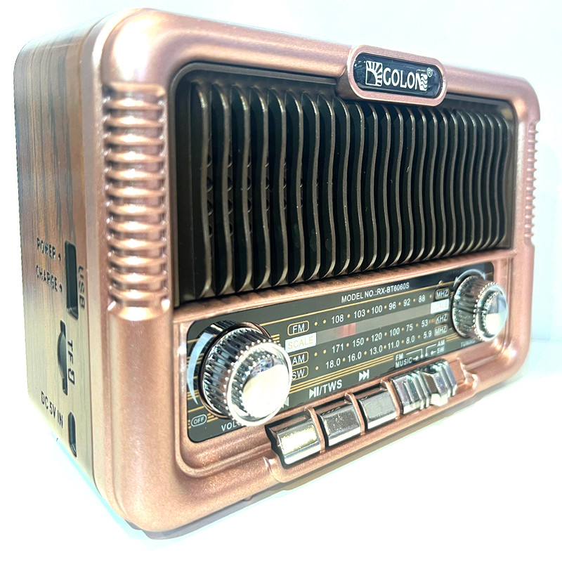 رادیو بلوتوثی گولون مدل RX-BT6060S