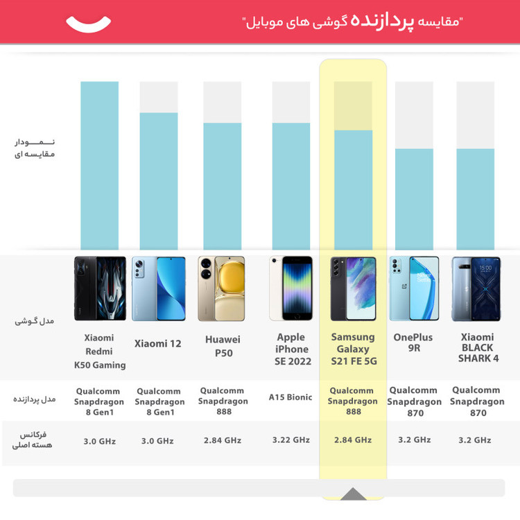 گوشی موبایل سامسونگ مدل Galaxy S21 FE 5G دو سیم کارت ظرفیت 256 گیگابایت و رم 8 گیگابایت