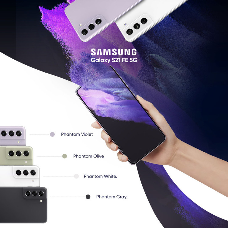 گوشی موبایل سامسونگ مدل Galaxy S21 FE 5G دو سیم کارت ظرفیت 256 گیگابایت و رم 8 گیگابایت