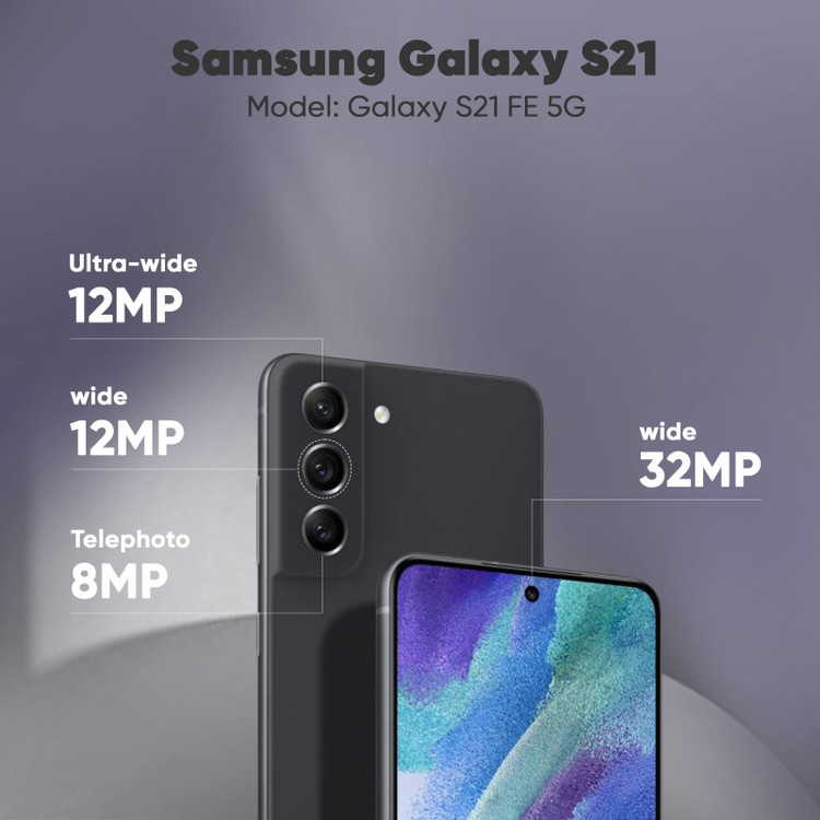 گوشی موبایل سامسونگ مدل Galaxy S21 FE 5G دو سیم کارت ظرفیت 256 گیگابایت و رم 8 گیگابایت