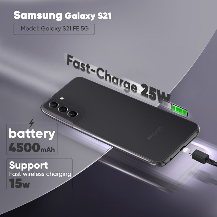 گوشی موبایل سامسونگ مدل Galaxy S21 FE 5G دو سیم کارت ظرفیت 256 گیگابایت و رم 8 گیگابایت