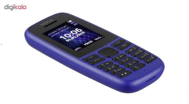 گوشی موبایل نوکیا مدل 105 - 2019 TA-1174 DS FA دو سیم کارت ظرفیت 4 مگابایت و رم 4 مگابایت