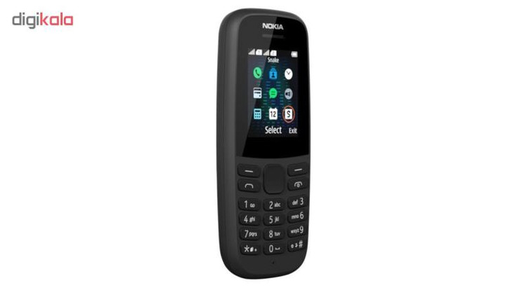 گوشی موبایل نوکیا مدل 105 - 2019 TA-1174 DS AR دو سیم کارت ظرفیت 4 مگابایت و رم 4 مگابایت