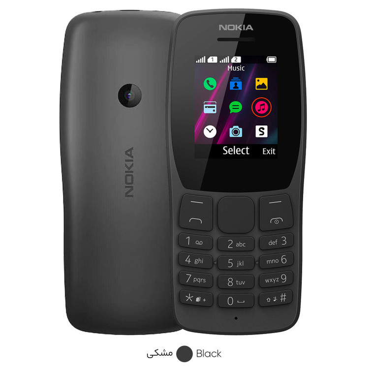 گوشی موبایل نوکیا مدل 110-2019-TA-1192 DS FA دو سیم کارت ظرفیت 4 مگابایت و رم 4 مگابایت