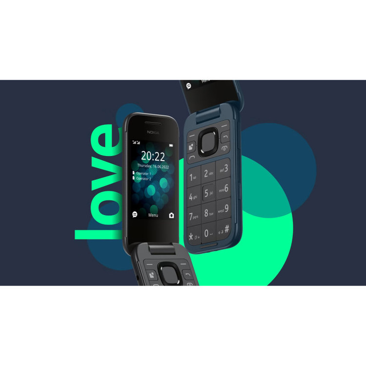 گوشی موبایل نوکیا مدل 2660 Flip دو سیم کارت ظرفیت 128 مگابایت و رم 48 مگابایت