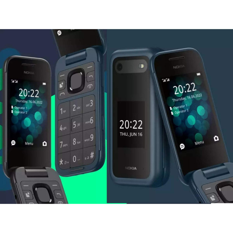 گوشی موبایل نوکیا مدل 2660 Flip دو سیم کارت ظرفیت 128 مگابایت و رم 48 مگابایت