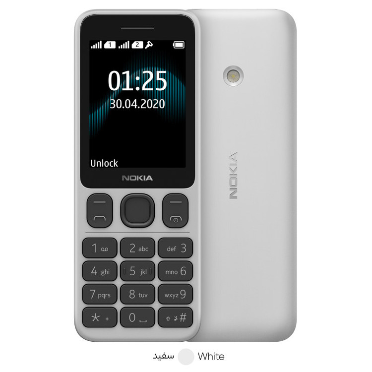 گوشی موبایل نوکیا مدل 125 TA 1253 DS FA دو سیم کارت ظرفیت 4 مگابایت